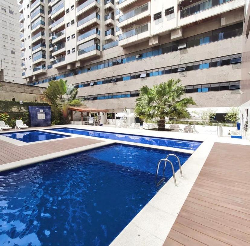 Novo Capitania Varam 2, Dois Dormitorios, Piscina, Churrasqueira, Duas Vagas De Garagem Guarujá Esterno foto